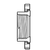 1/2 CPVC 80 TRD VS FLANGE - - CPVC